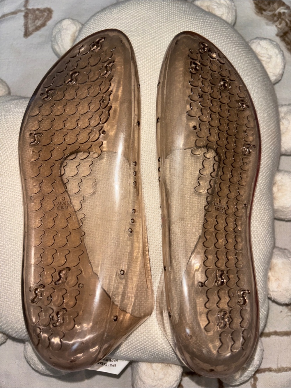 SKIMS NWOT Jelly Shoes - Clay - Picture 7 of 7